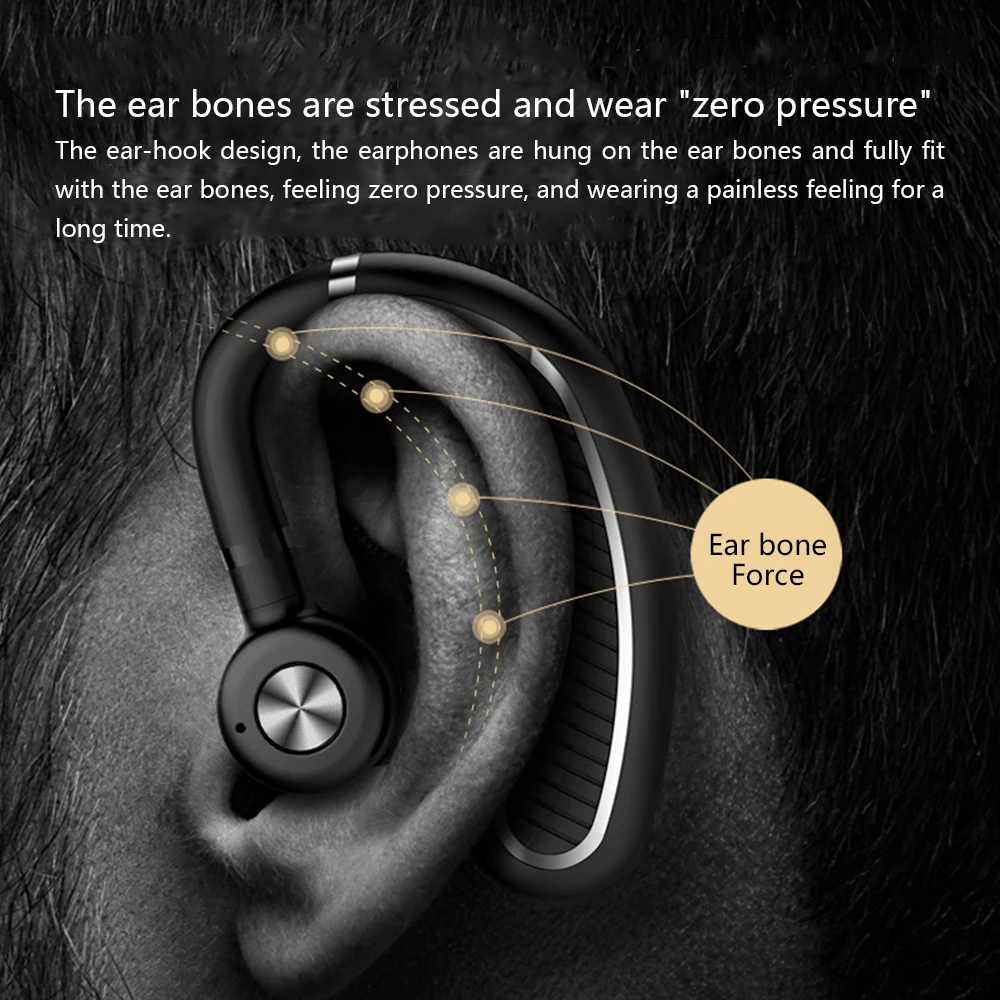 Бизнес Bluetooth наушники с микрофоном ответственный телефон близнецы беспроводная