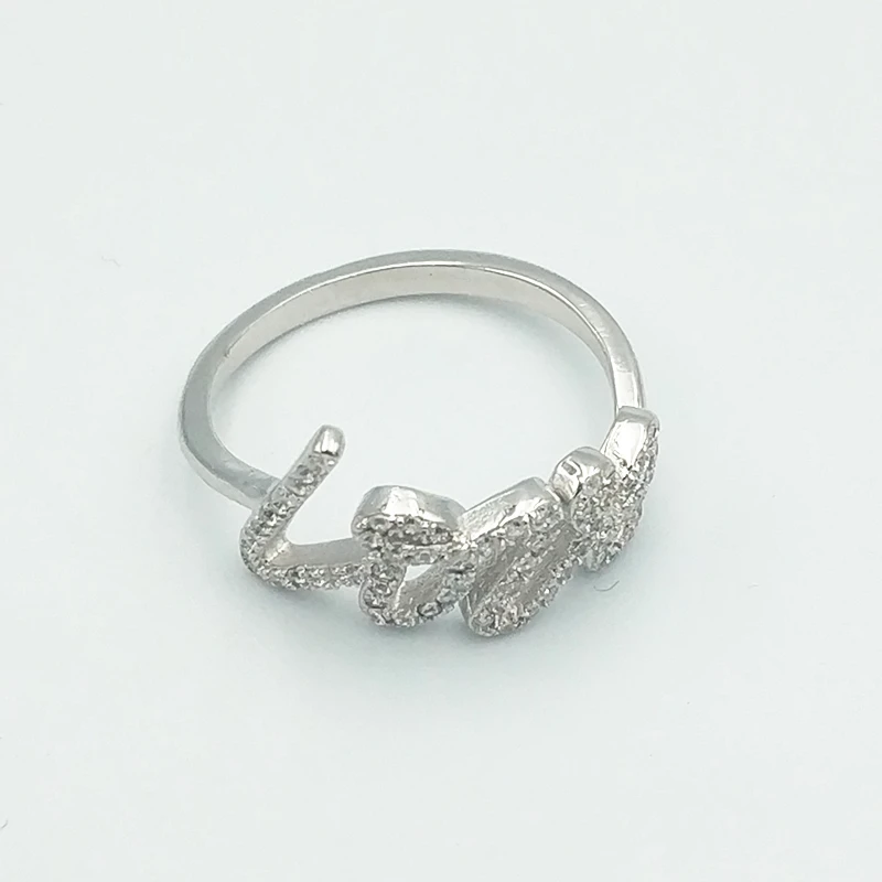 Кольцо женское из серебра 100% пробы с логотипом|Кольца| |