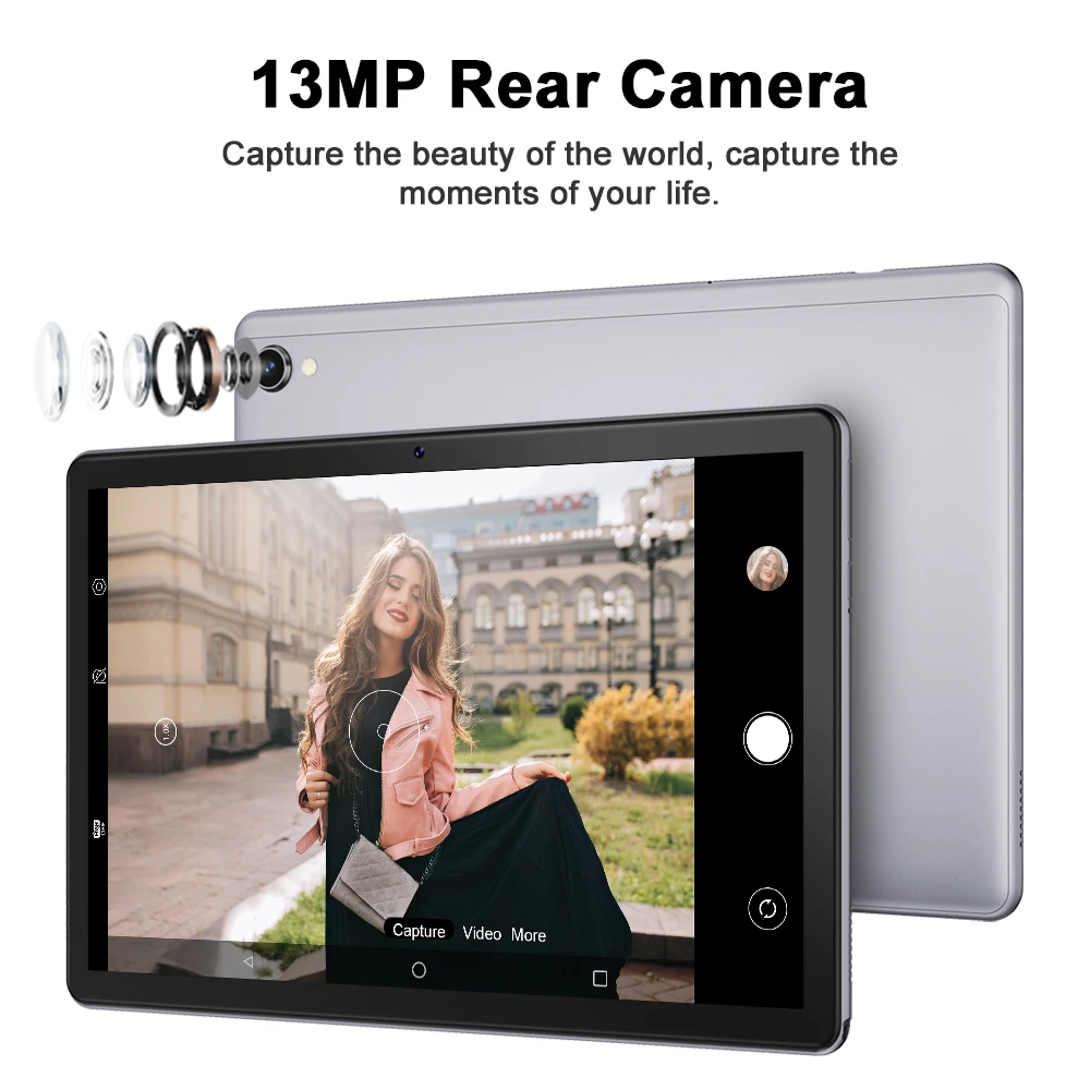 Cubot TAB 10 Tablet Android 11 Octa-core 10.1'' FHD+ Display 6000mAh 4GB+64GB 4G Network 13MP Rear Camera PC Pad | Мобильные