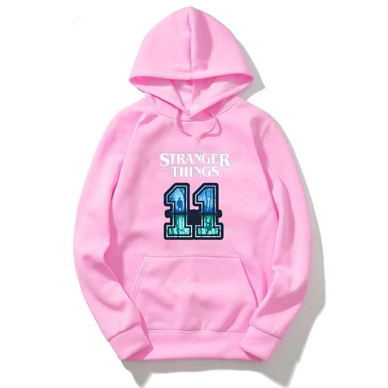 

Kids Fashion Long Sleeve Stranger Things Printing Hoodies Plus Velvet Pullover Boys Girls Hoodies Sportswear Tops for Children