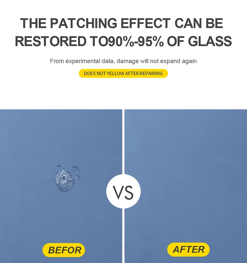 

Mini Resin Curing Special Lamp Curing Glue UV Lamp Lighting Set Tool Car Front Windshield Glass Crack Repair Tools