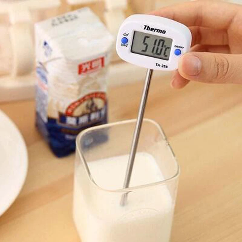 

TA-288 Digital Kitchen Thermometer For BBQ Electronic Food Probe Thermometer BBQ Water Milk Meat Temperature Kitchen Tools TA288