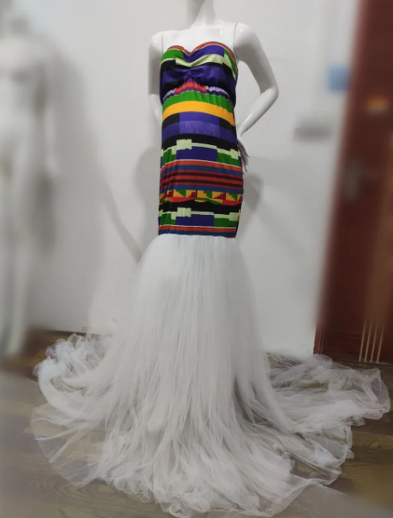 

Sexy Shoulderless Maternity Dresses Baby Shower Long Pregnancy Dress Photography Prop Tulle Women Pregnant Gown For Photo Shoots