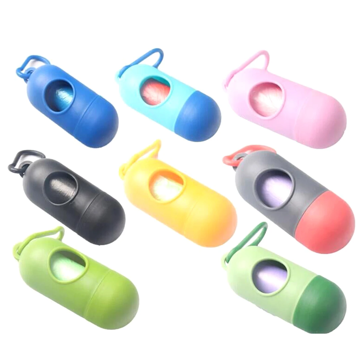 Портативный одноразовый мешок для детских подгузников модный мусора съемная