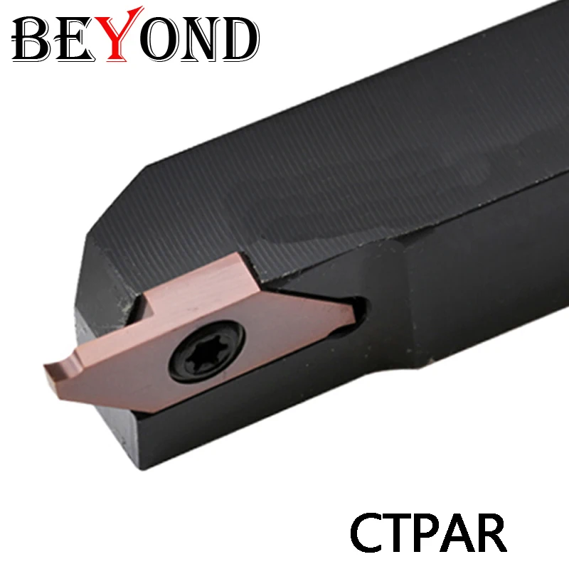 

BEYOND External Grooving Tool Holder CTPAR10 CTPAR12 CTPAR16 CTPAR20 CTPAR25 Carbide Metal Turning Lathe Cutter Boring Bar