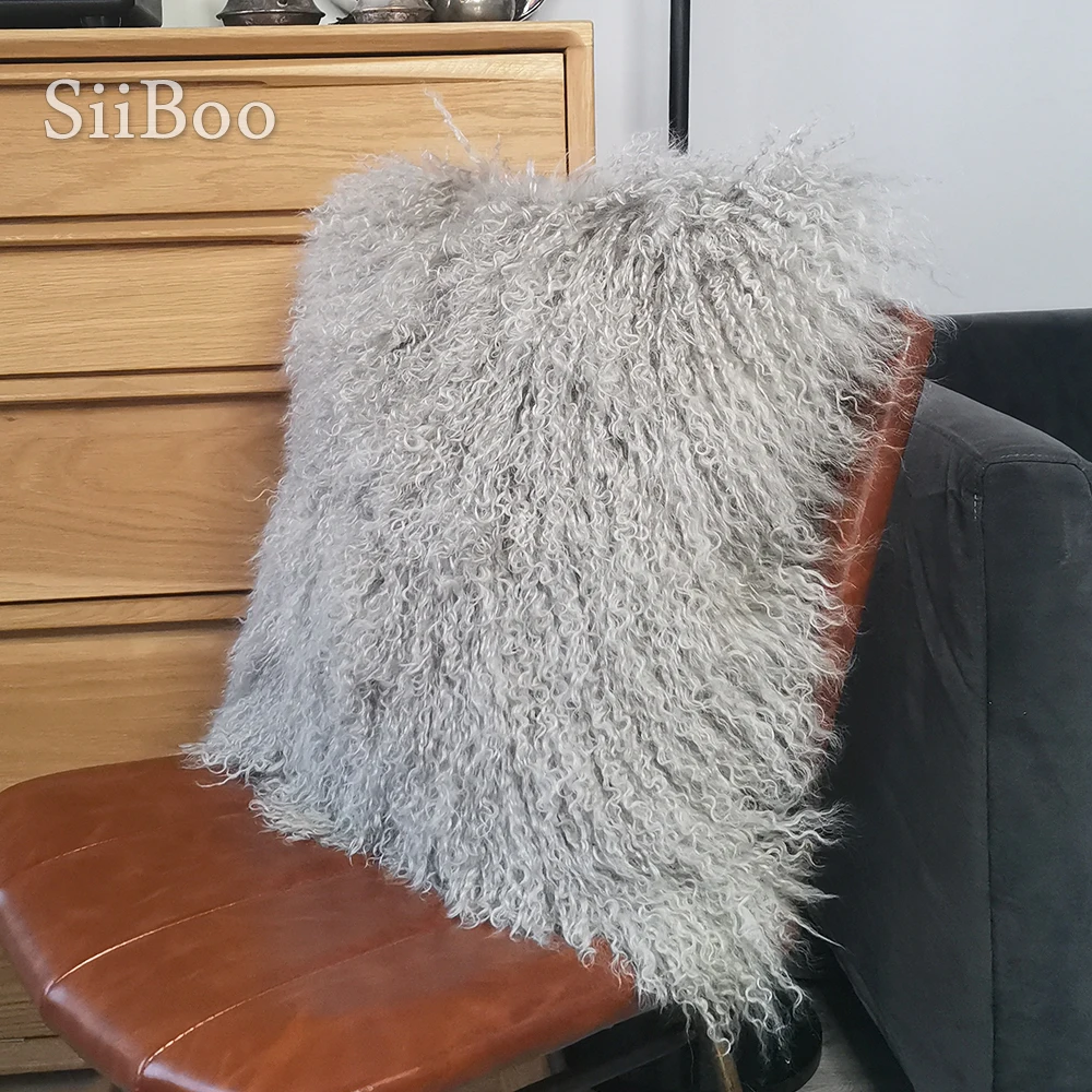 Наволочки из натурального тибетского овечьего меха автомобильные наволочки для