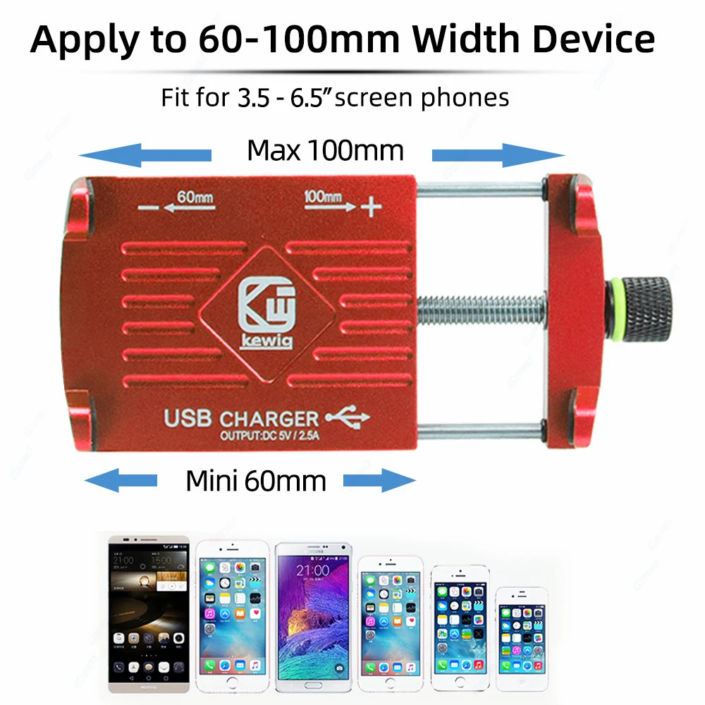 Вращающийся на 360 ° стабильный велосипедный держатель для телефона iPhone Samsung Huawei GPS