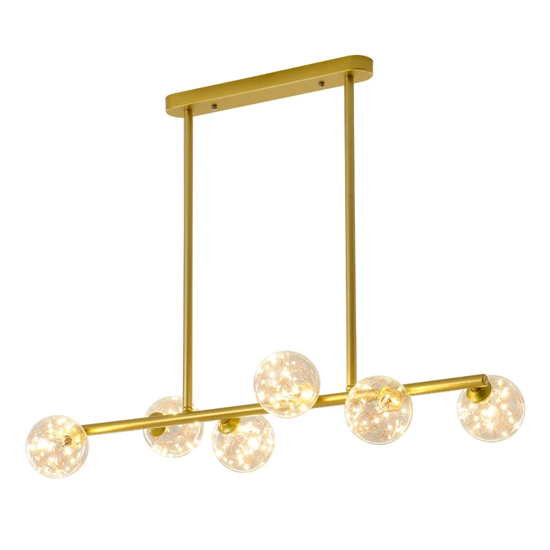 Светодиодный подвесной светильник в американском стиле с металлической