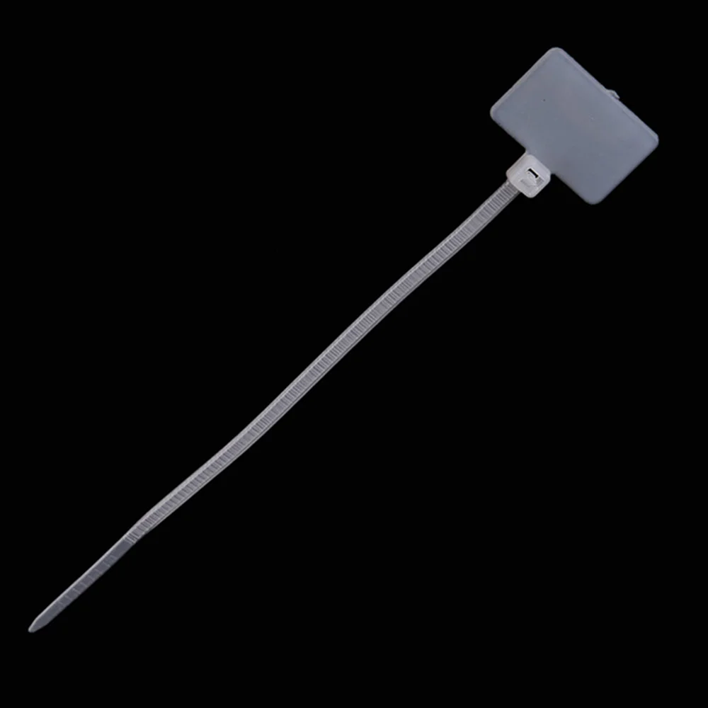 100 шт. многофункциональные нейлоновые бирки для галстуков самоблокирующиеся