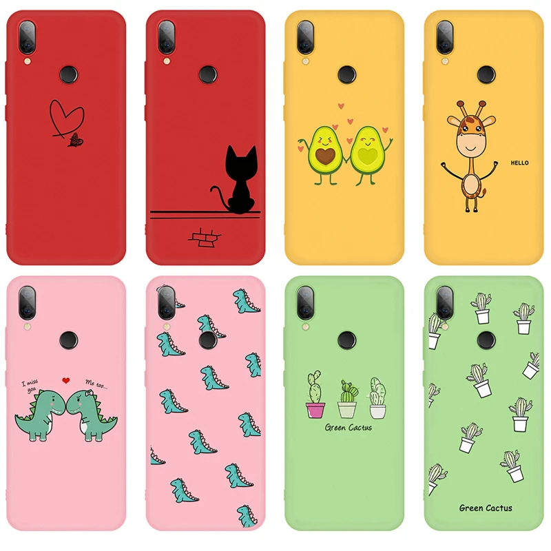

Lovely Cartoon Pattern Matte Case For Redmi 7 6A 7A Protective Phone Back Cover For Xiaomi Redmi Note 5 6 7 8 Pro K20 Pro K20
