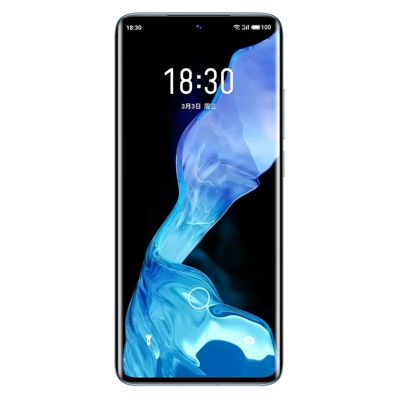 Быстрая доставка DHL Meizu 18 5G смарт телефон Snapdragon 888 64.0MP Экран отпечатков пальцев 6 2