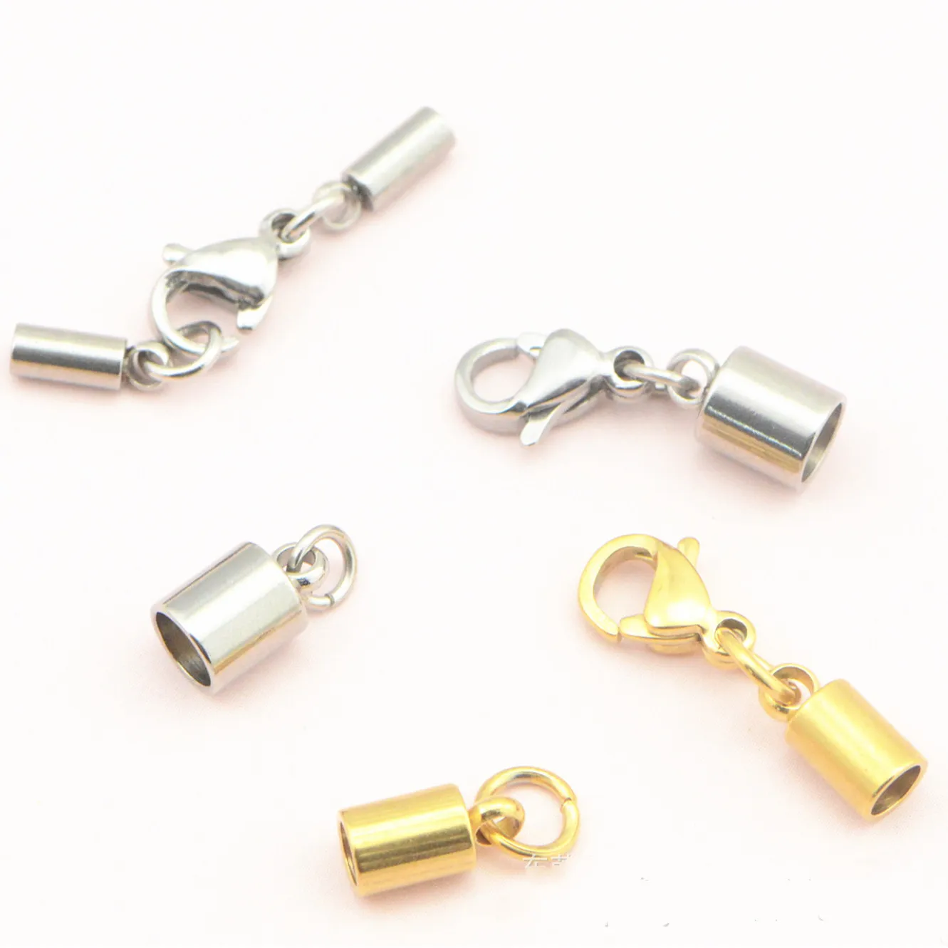 Застежка карабин из нержавеющей стали для изготовления ювелирных изделий 50