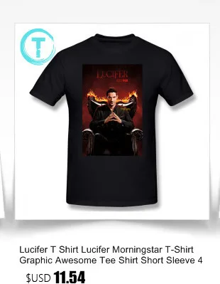 Lucifer Толстовка Lucifer Morningstar толстовки хлопок пуловер размера XXL толстовка уличная длинная мужская повседневная черная зимняя Толстовка