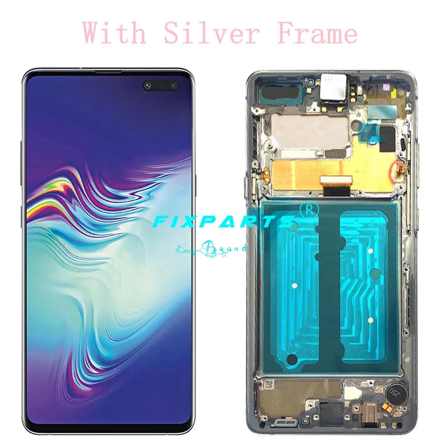 AMOLED S10 5G Verison ЖК дисплей для Samsung Galaxy G977N SM G977U экран дигитайзер сборка 6 7 &quotG977