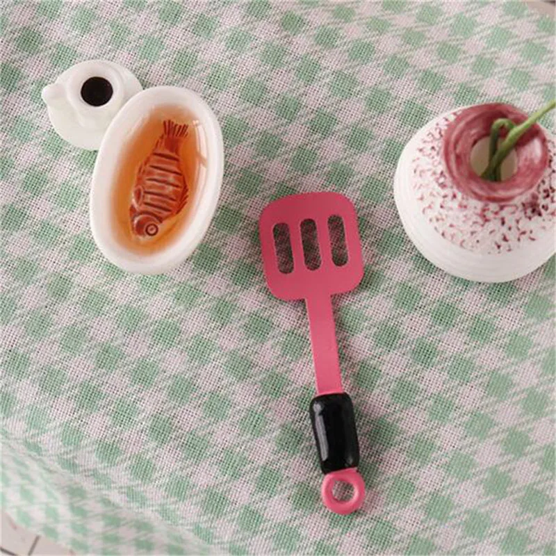 1/12 кукольный домик миниатюрная кухонная утварь лопатка для ролевых игр декор