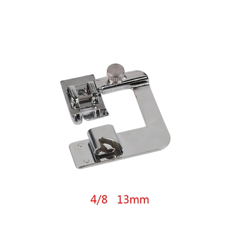 

Madam Sew Rolled Hem Presser Foot Wide Hemmer Foot Presser Feet Multifunction Embroidery Quilting Darning Part Universal Sewing