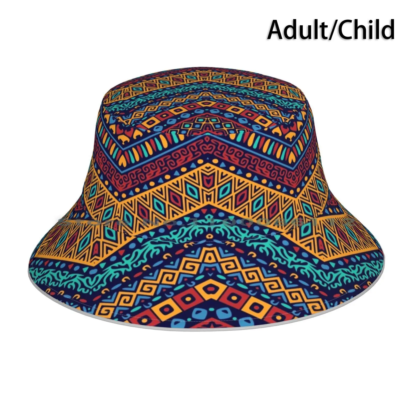 

Colorful Tribal Patterns Inspired From Africa Bucket Hat Sun Cap Africa Morocco Nigeria Senegal Tanzania Kenya Ghana Malawi