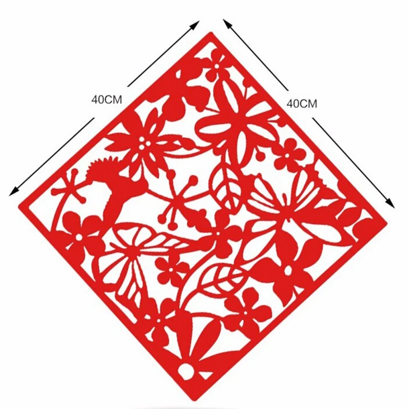 Модное украшение для дома подвесная перегородка с бабочками и цветами полый