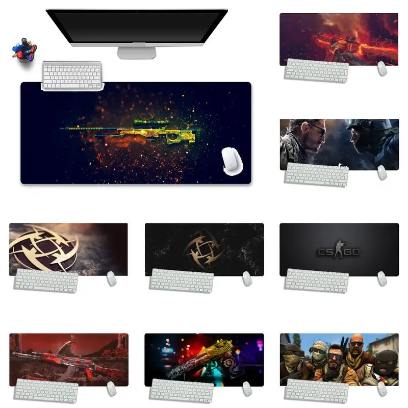 

cs go Comfort Mouse Mat Gaming Mousepad XXL XL X Non-slip Cushion Thickness 5mm