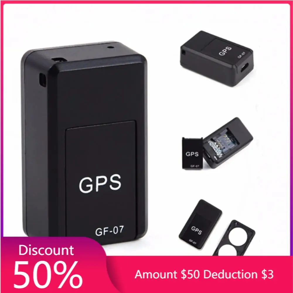 GF07 2G магнитный мини-автомобильный трекер GPS в режиме реального времени локатор