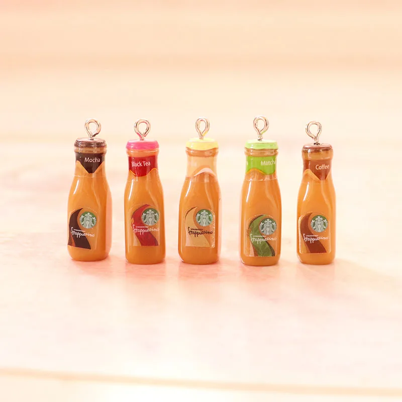 

Кофе бутылки для напитков с одной главной балкой с крючком, Чарующее ювелирное слизи, полимерная глина, наполнитель Slime аксессуары игрушки Л...