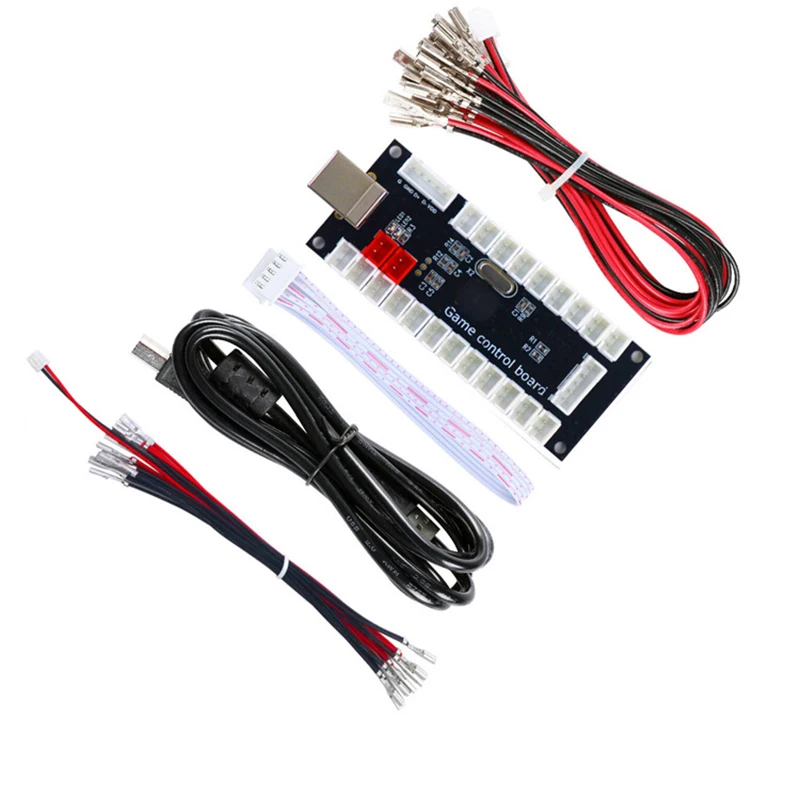 USB энкодер 2 игроков DIY аркадный набор джойстик чип для маме и палки управления