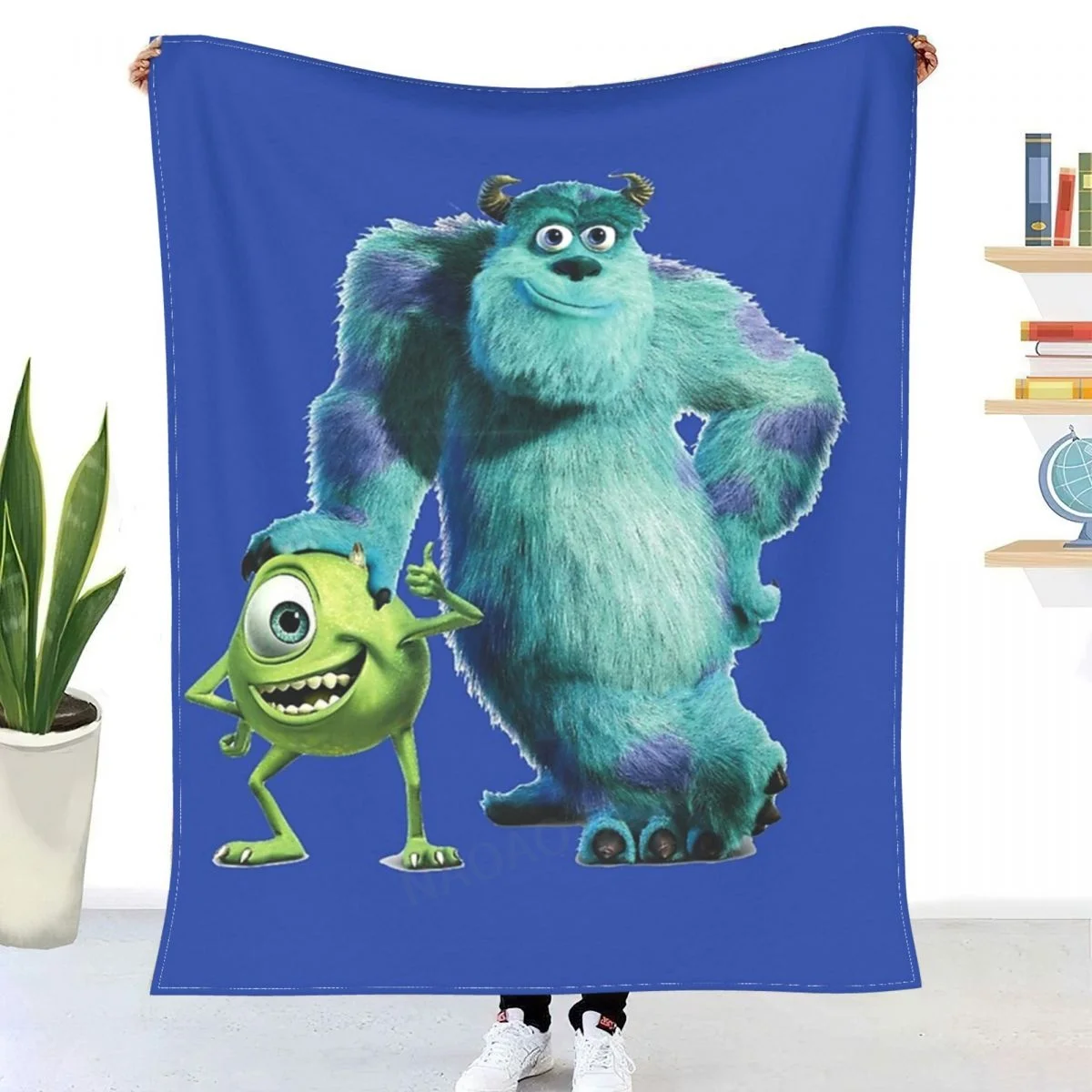 Салли и Майк бросают простыни на кровать одеяло/на диван декоративные покрывала