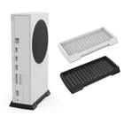 Нескользящие ножки вертикальная подставка встроенный вентиляционные отверстия для XboxSeriesS серии S игровой консоли док-станция для крепление