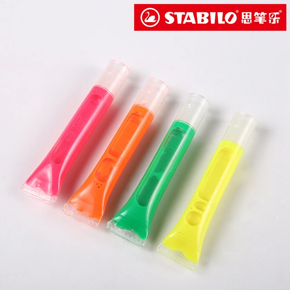 6 шт./лот Stabilo 070 заправка хайлайтера Для Boss 70 яркий цветной экологичный цвет 2 3