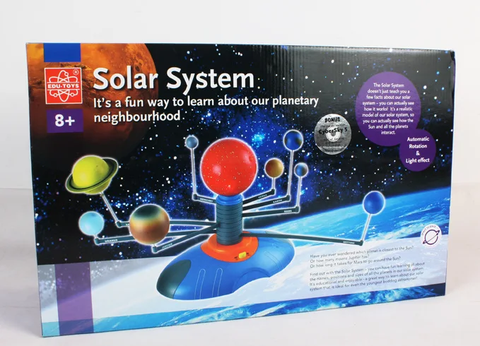 Solar System Model Eight Planets Demonstration Astronomical Teaching Instrument Children's Science Toys |