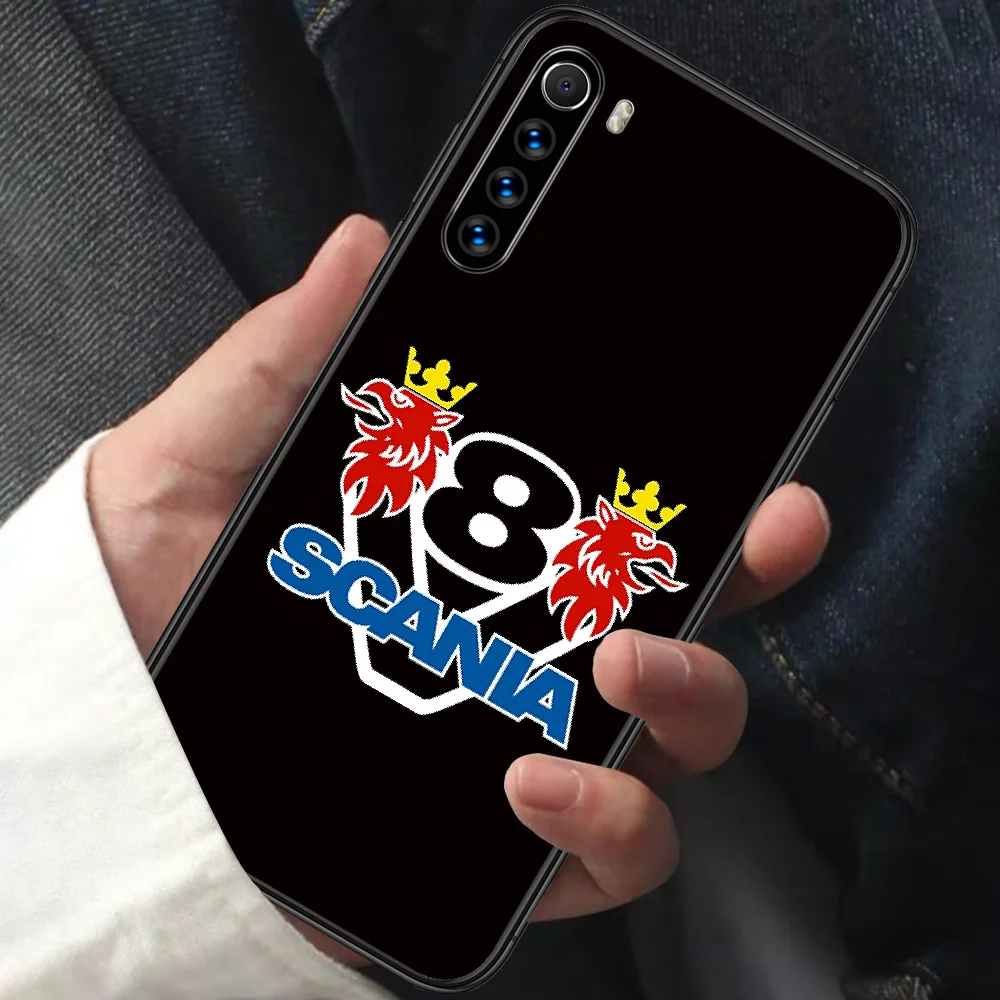 

car scanias-truck Phone Case For XIAOMI Redmi Note 5 7 8 T 9 6A 7A 8A 9S K 20 30 Pro black Coque Fashion Prime Pretty Waterproof