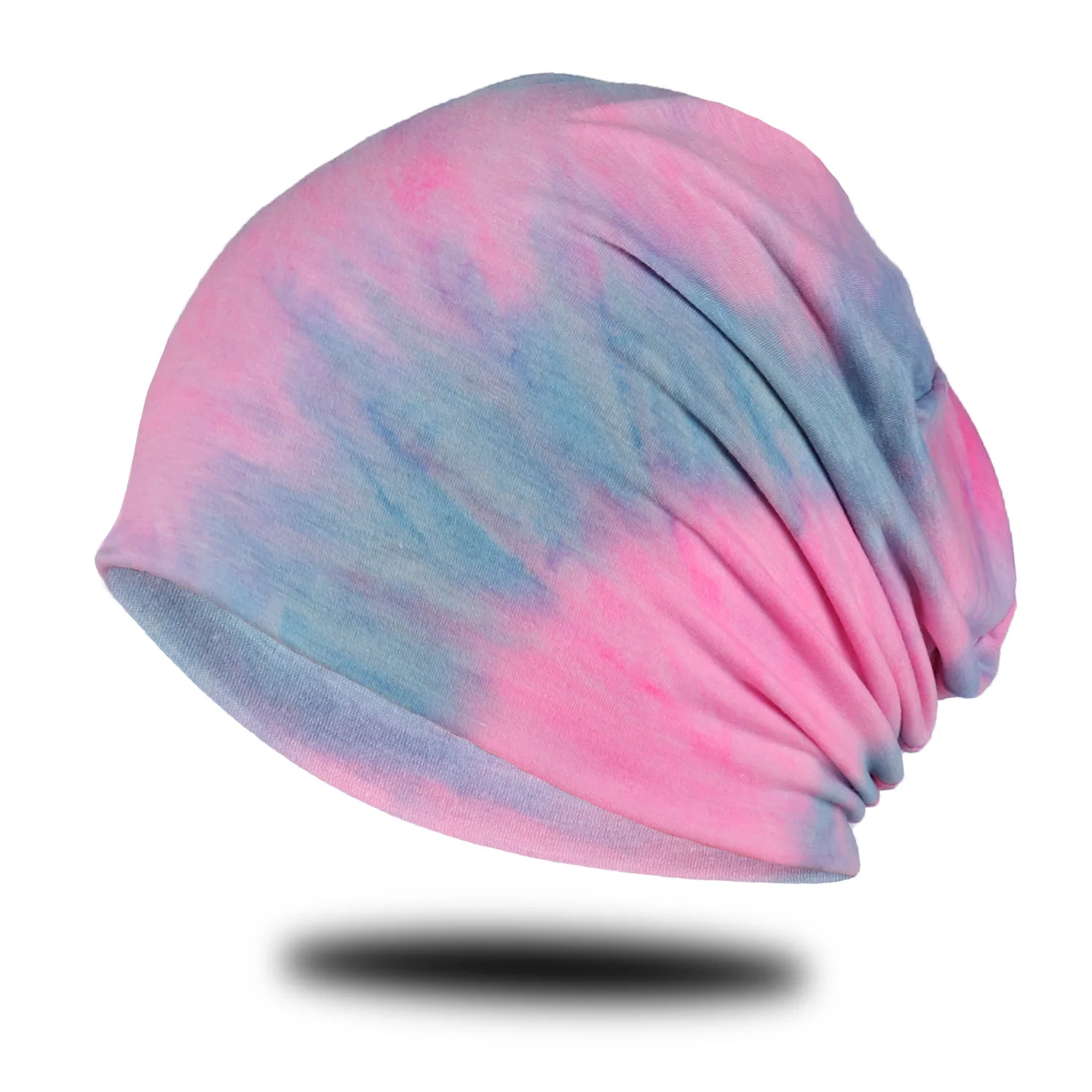 Шапка-бини унисекс с принтом весна/лето/зима тонкая свободная шапка черепом