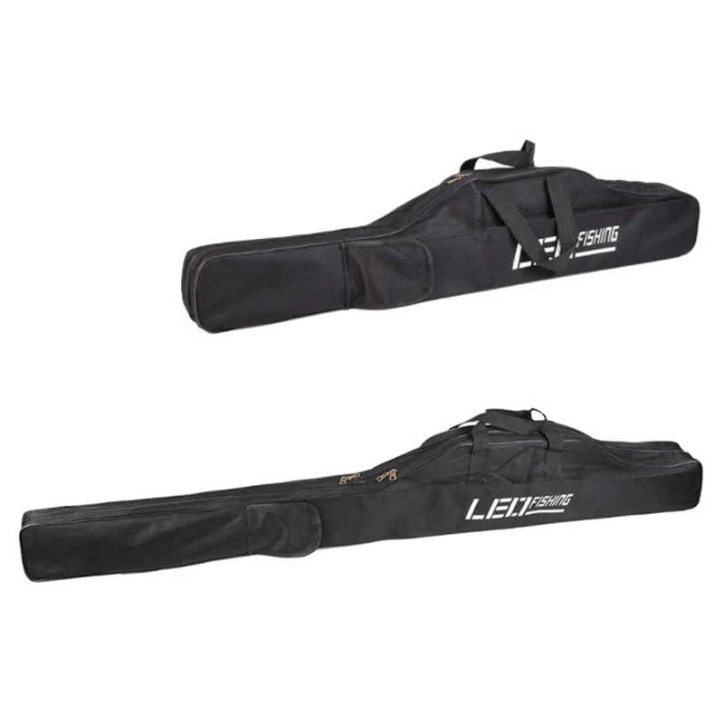 

LEO Fishing Rod Bag Foldable Multi-Function Fishing Bags Fishing Tackle Storage Case with Pouch Holder for Pesca