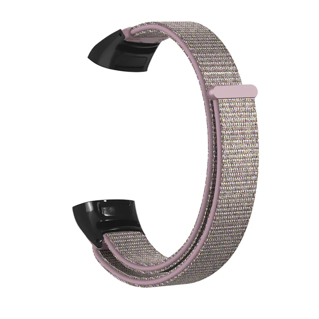 PK Нейлоновый браслет ремешок для часов для huawei Honor Band 5/4 сменный нейлоновый спортивный ремешок классический дизайн z0807 - Цвет: PK
