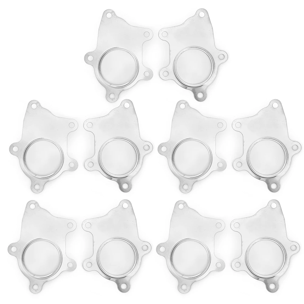 10 шт. сменная прокладка из нержавеющей стали|Уплотнительные кольца выхлопа| |