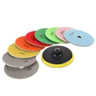 10 шт. Алмазные полировальные колодки комплект 4 дюймов M14 полировальные колеса Набор камень Бетон мрамор инструмент для полировки использования