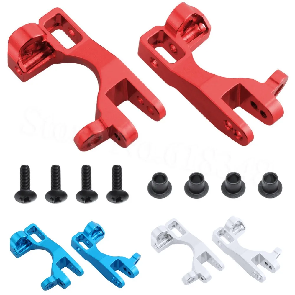 Для 1/10 Traxxas Slash 4x4 алюминиевые левые и правые передние блоки C-HUB (Part # 6832X)