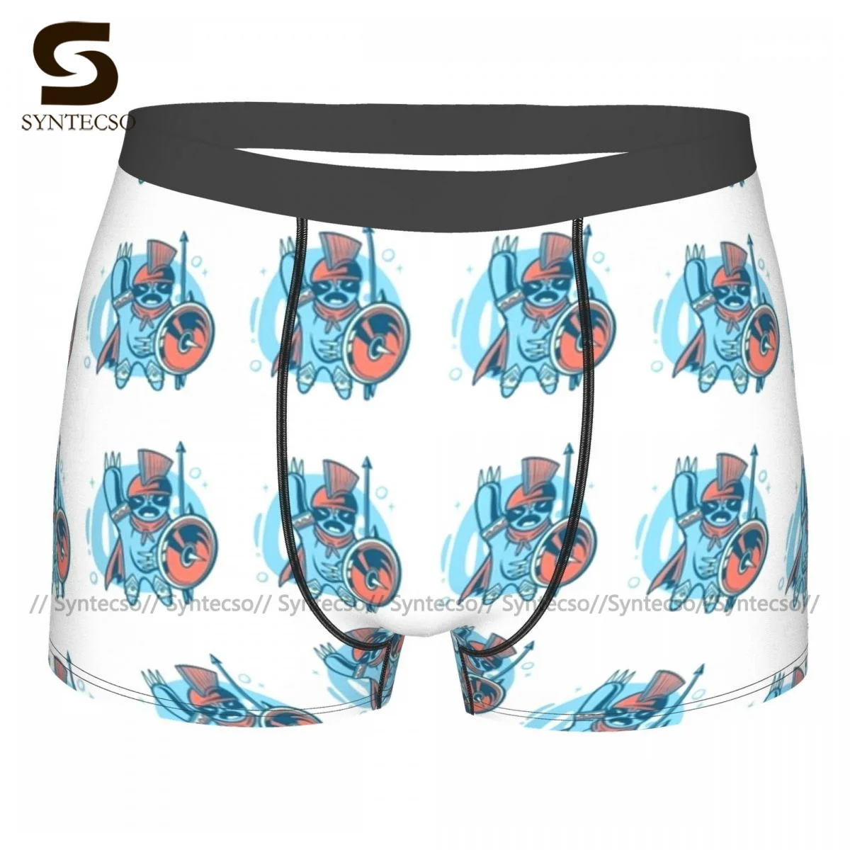 

Armor Underwear Boys Customs Cute Trunk Sublimation Trenky Polyester Boxer Brief