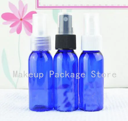 

30CC 30ML 100pcs/lot Blue Plastic Atomizer Bottle, Cosmetic Toner Packing Spray Bottle,Round Portable Shoulder Bottle Blue Color