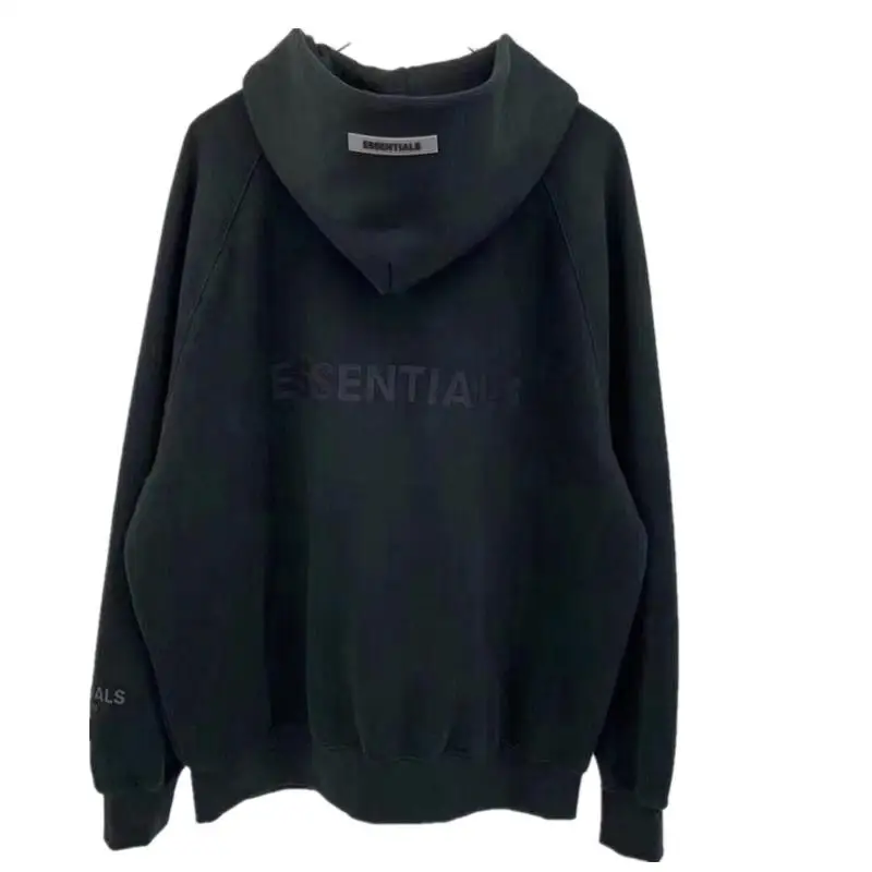 

Zipper FOG Essentials Hoodie Cardigan Men Women 1:1 Top-Quality Reflective Pullover FOG Essentials Hoody