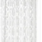 Декоративная бархатная пряжа, прозрачные шторы для гостиной, европейские белые универсальные Роскошные оконные шторы, садовые занавески