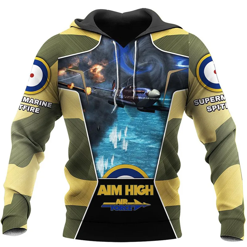 

Модная Толстовка Jet fighter с 3D принтом, рубашка на молнии, новая уличная Толстовка в стиле хип-хоп