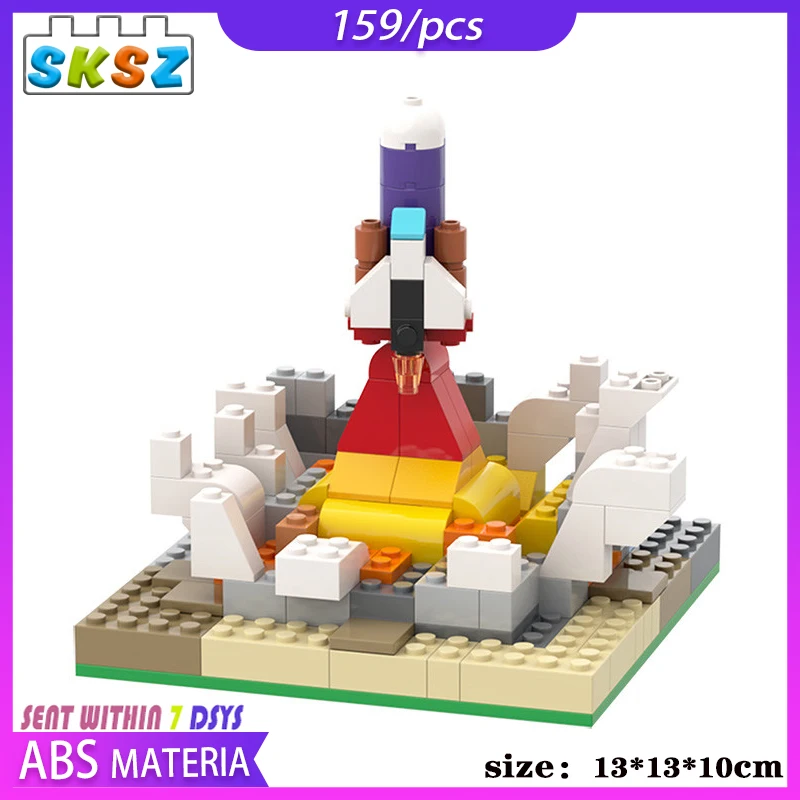 Moc Rocket строительные блоки разборная модульная модель 159 шт. для девочек и