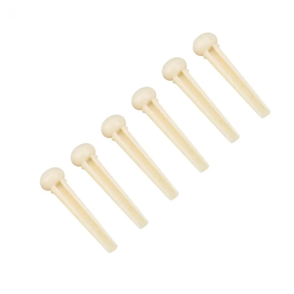 One Set of Guitar Accessories Bridge Pins Upper Nut Bottom Saddle Diecast Replacement for Acoustic Folk Guitars | Спорт и