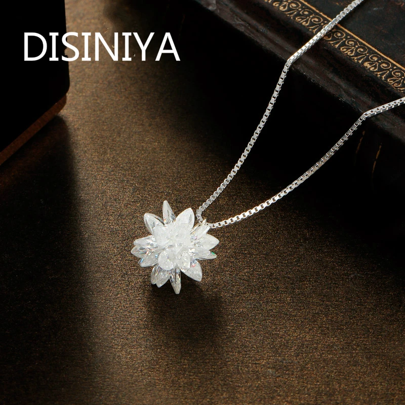 Женское Ожерелье макси из серебра 925 пробы с кристаллами | Украшения и аксессуары