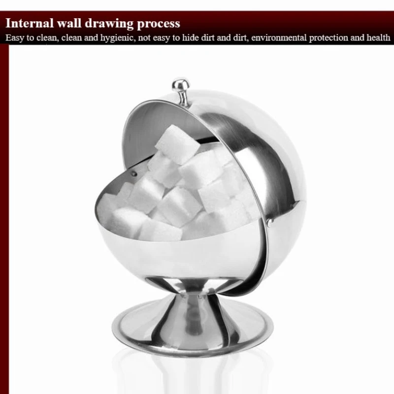Коробочки для приправ Пылезащитная банка специй из нержавеющей стали горшок