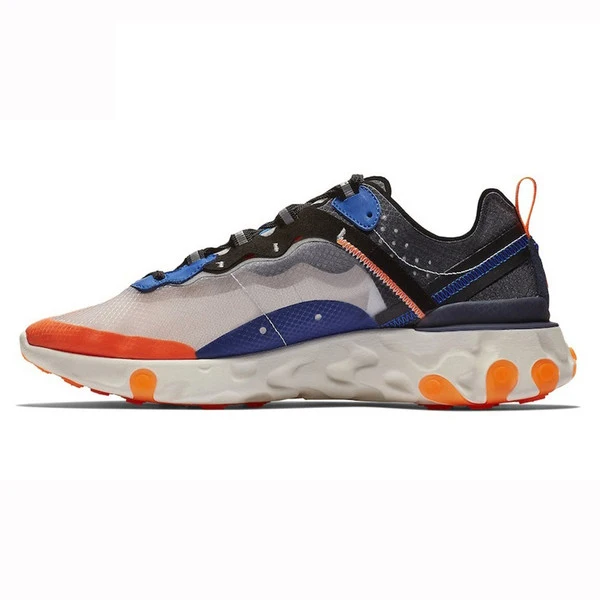 

Air EPIC React Vision Running Shoes for men women White Black Photon Dust Orange Volt EPIC React Element 55 trainers sneakers
