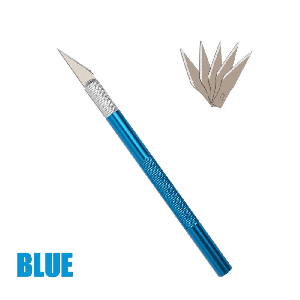 6 лезвия ремесло режущий нож для рукоделия резьбы трафарет хобби точилка модель