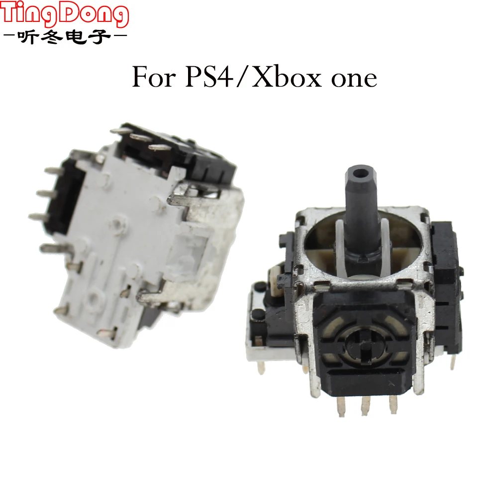 TingDong 3pin Замена Черный 3D Аналоговый джойстик Thumb stick для PS4/Xbox one Контроллер Dualshock 3