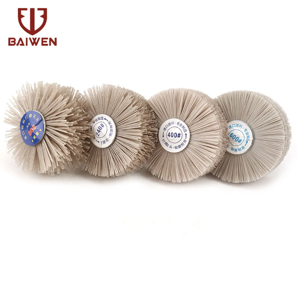 

Абразивные нейлоновые щетки SI FANG для дерева 4 шт.